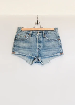 Short vaquero Levi’s 501 azul claro T26 - Levi’s denim shorts 501 - Shorts jeans vintage 36, marca: Levi's, estado: Bueno, tamaño: S / 36 / 8, 18,00 €, 19,60 € Protección al comprador incluida