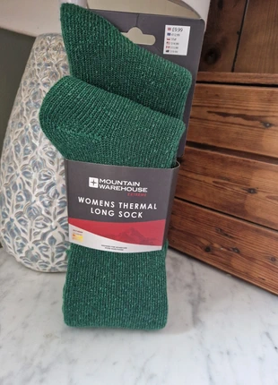 Womens thermal long socks, brand: Mountain Warehouse, condition: New with tags, size: S | 5–8, £5.00, £5.95 includes Buyer Protection