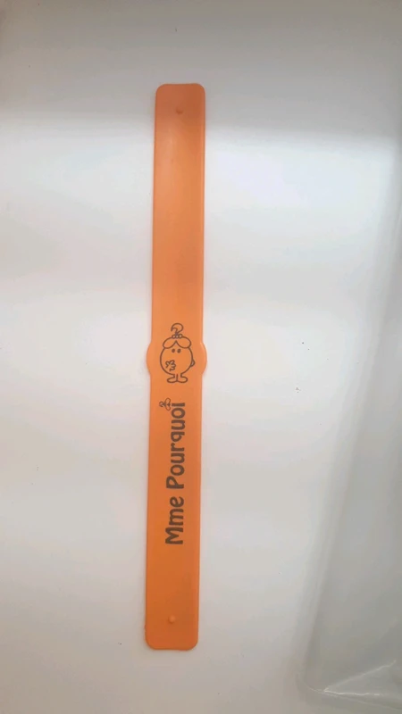 Bracelet mme pourquoi orange - photo numéro 3