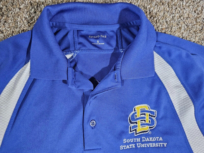 South Dakota State University Sdsu Jack Rabbits Blue Polo S 2