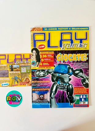 Play Games Rivista Anni 90 - Rarissima, estado: Muy bueno, 4,90 €, 5,85 € Protección al comprador incluida