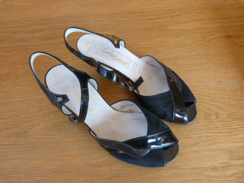 Très belle chaussures chic noires P36 lady gabor 2
