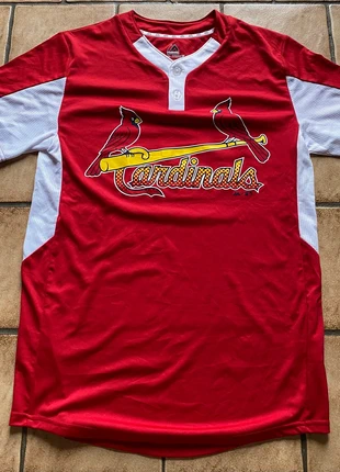 Maillot Jersey US – NFL – Majestic – Cardinals – Rouge / Blanc – Taille S – Très Bon État, marque: Majestic, état: Très bon état, taille: S, 15,00 €, 16,45 € Protection acheteurs incluse