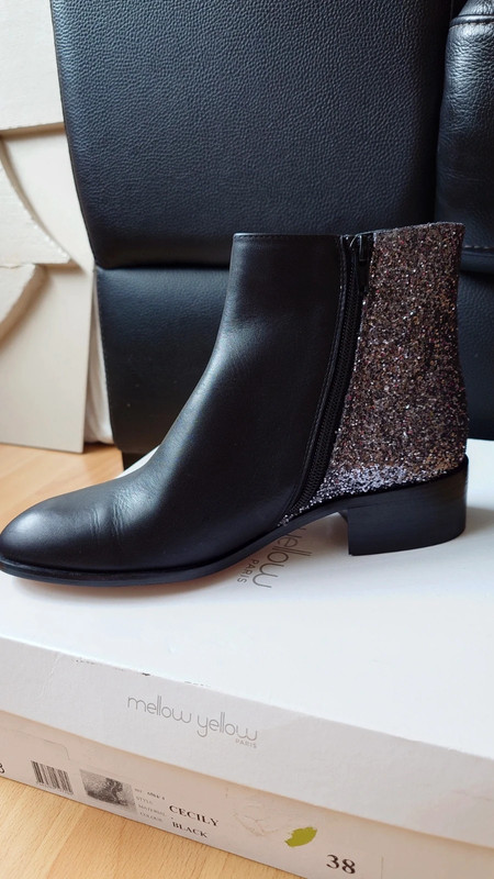 Bottines Mellow Yellow paillettes Vinted