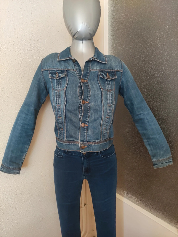 Veste jean taille 14 ans