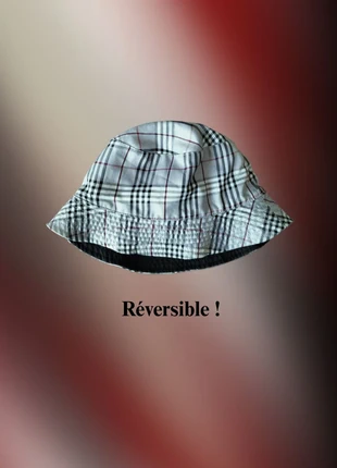 Bob réversible à carreaux, brand: Vintage Dressing, condition: Very good, size: One size, €4.00, €4.90 includes Buyer Protection
