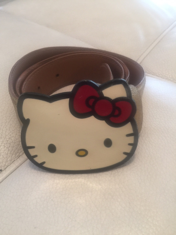 Ceinture cuir Hello Kitty by Victoria Couture  1
