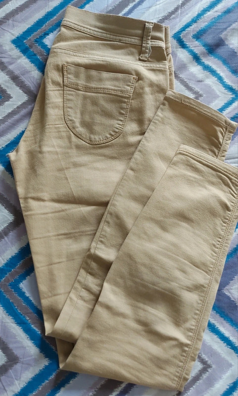 Pantalone jeggins beige tg. M Benetton 1