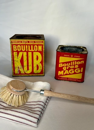 Lot de deux boîtes vintage Bouillon KUB & Maggi (années 1950–1960), marque: Maggi, état: Très bon état, 14,00 €, 15,40 € Protection acheteurs incluse