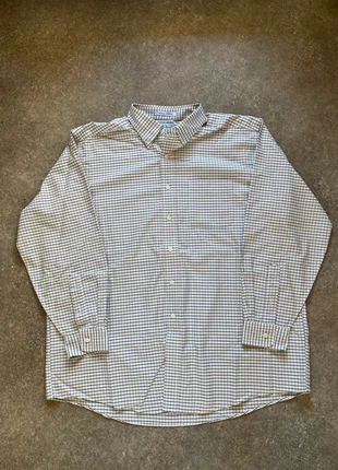 Chemise L.L.Bean homme | carreaux jaune bleu | 100% coton | taille XXL, brand: L.L. Bean, condition: Very good, size: XXL, €20.00, €21.70 includes Buyer Protection