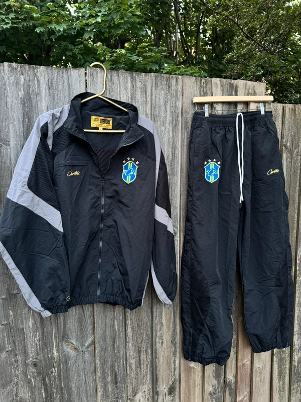 Corteiz x Brazil Olympic Shuku Rare Tracksuit Track Jacket Track Corteiz x Brazil Olympic Shuku Rare Tracksuit Track Jacket Track