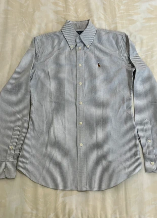 Vintage Ralph Lauren Long Sleeve Shirt Pinstripe White Navy Blue Custom Fit Size S, marque: Ralph Lauren, état: Très bon état, taille: S, 22,99 €, 24,84 € Protection acheteurs incluse