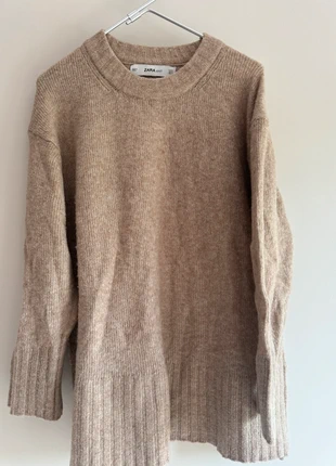 Jersey oversize beige, marque: Zara, état: Très bon état, taille: S / 36 / 8, 8,00 €, 9,10 € Protection acheteurs incluse