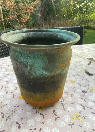 Metalen kleurige vaas, merk: CM, staat: Goed, € 5,00, € 5,95 inclusief Kopersbescherming