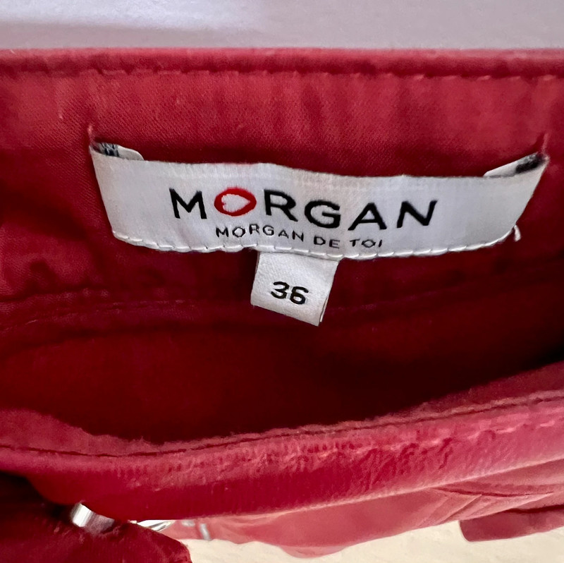 Jupe hotsell rouge morgan