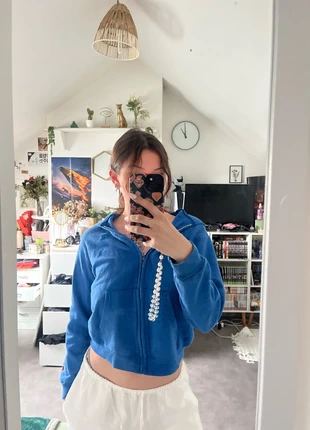 Veste champion bleu, merk: Champion, staat: Goed, maat: XS / 34 / 6, € 6,00, € 7,00 inclusief Kopersbescherming