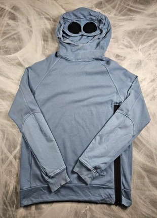 Pull à capuche CP Company goggle bleu Taille M, brand: C.P. Company, condition: Very good, size: M, €60.00, €63.70 includes Buyer Protection Pro