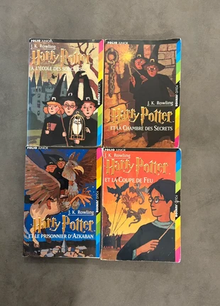 Lot de livres Harry Potter - Tome 1, 2, 3 et 4, staat: Goed, € 15,00, € 16,45 inclusief Kopersbescherming Pro
