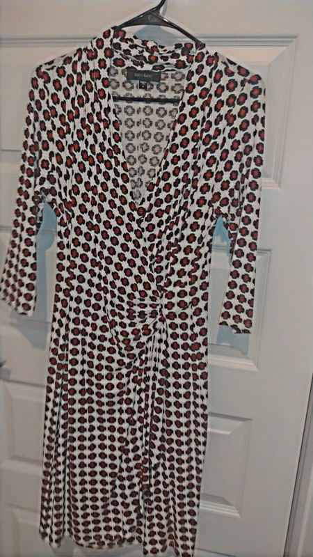 White long sleeve dress size medium 2