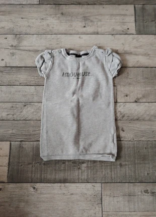 Robe grise en coton, marca: Kiabi, estado: Bueno, tamaño: 18-24 meses / 86 cm, 1,00 €, 1,75 € Protección al comprador incluida