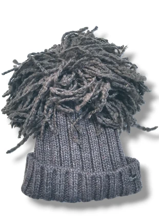 Gorro de lana con pompón Gigante estilo Shaggy 🧶 | You Young Coveri | Gris Mezcla | Talla Única, marque: You Young Coveri, état: Neuf avec étiquette, taille: Taille unique, 6,00 €, 7,00 € Protection acheteurs (Pro) incluse