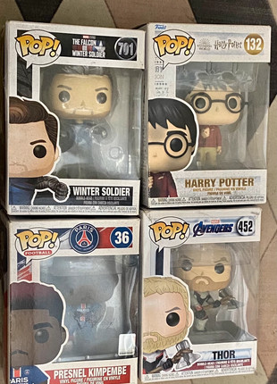 Lot de 4 figurines pop, marke: POP, zustand: Sehr gut, größe: Einheitsgröße, 10,00 €, 11,20 € inklusive Vinted-Käuferschutz