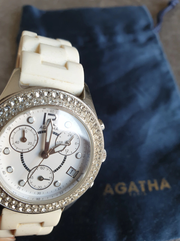 Agatha montre strass style chrono Vinted