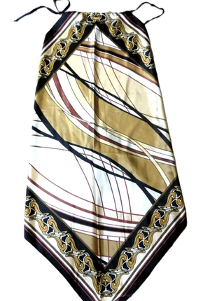 Top Foulard con allacciatura dietro al collo, marca: Vintage Dressing, estado: Muito bom, tamanho: Tamanho único, €5.00, €5.95 inclui Proteção do Comprador