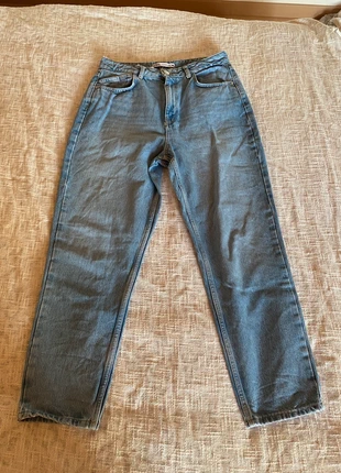 Calça de ganga | Mom jeans | Blue jeans | Zara, marca: Zara, estado: Bom, tamanho: L / 40 / 12, €8.00, €9.10 inclui Proteção do Comprador