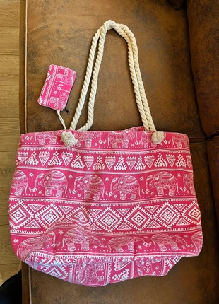 Big beach bag, marque: Pink, état: Très bon état, 5,00 €, 5,95 € Protection acheteurs incluse