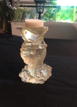 Bougeoir main de sorcière et rose, marca: Fait Main, estado: Nuevo sin etiquetas, 9,80 €, 10,99 € Protección al comprador incluida