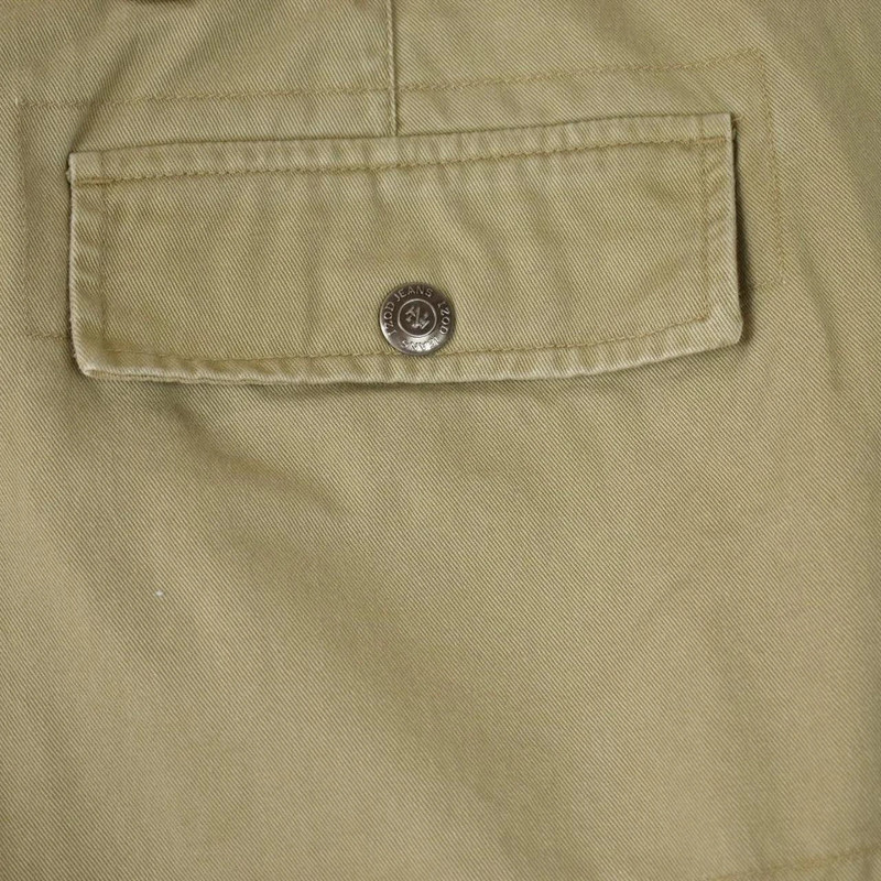 Baggy Cotton Twill Cargo Shorts 5