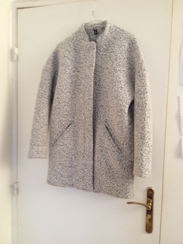 Manteau gris chine 1