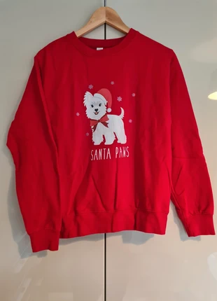 LIPSY Red Santa Paws Christmas Jumper – Size S, brand: Lipsy, condition: Very good, size: S / 8, £5.00, £5.95 includes Buyer Protection