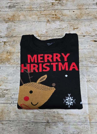 pull noël femme renne merry christmas flocon noir rouge marron blanc – Taille M #P20, brand: sans marque, condition: Very good, size: M / 38 / 10, €20.00, €21.70 includes Buyer Protection Pro