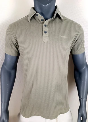 Polo Marlboro Classics kaki Quality Label col boutons - Taille L, brand: Marlboro Classics, condition: Very good, size: L, €14.00, €15.40 includes Buyer Protection