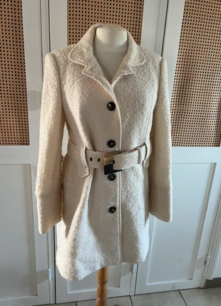 Trench court beige Zara – Taille XS – Laine & boucles, merk: Zara, staat: Goed, maat: XS / 34 / 6, € 22,00, € 23,80 inclusief Kopersbescherming Pro
