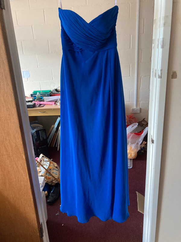 Royal blue clearance bridesmaid gown