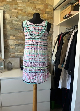 Banana Moon - Robe courte bohème Tie & Dye pastel 100% viscose fluide et légère - S, marke: Banana Moon, zustand: Sehr gut, größe: S / 36 / 8, 7,00 €, 8,05 € inklusive Vinted-Käuferschutz