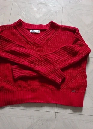 Pull col en V, marque: Hollister, état: Très bon état, taille: XS / 34 / 6, 6,00 €, 7,00 € Protection acheteurs incluse