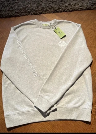 Grey new Amsterdam sweater, merk: New Amsterdam Surf Association, staat: Nieuw met prijskaartje, maat: L, € 83,00, € 87,85 inclusief Kopersbescherming