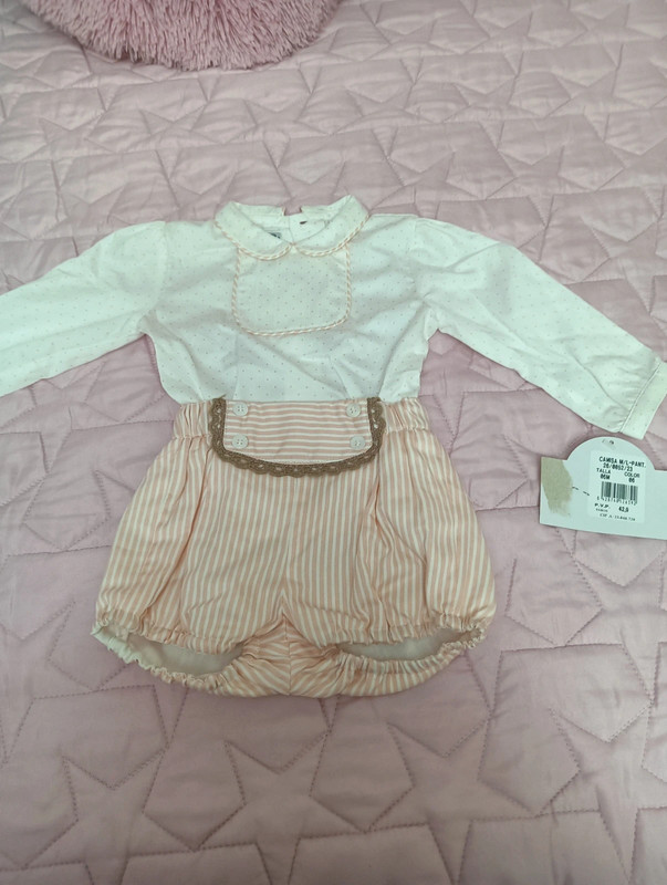 Conjunto ceremonia niño talla 6 meses miranda 1