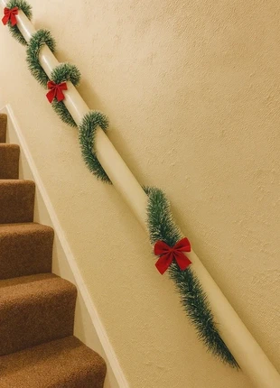 Guirlande de Noël avec des noeuds, marque: Noël, état: Très bon état, 7,50 €, 8,58 € Protection acheteurs incluse