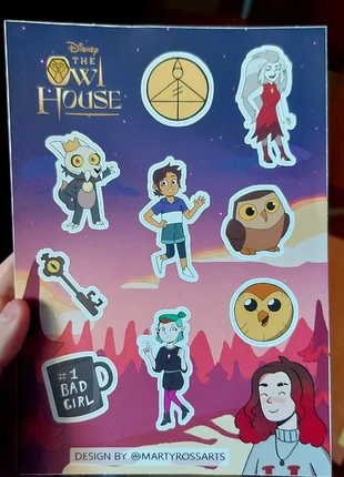 Sticker Sheet A5 Season 1 The Owl House, marque: the owl house, état: Neuf sans étiquette, 6,00 €, 7,00 € Protection acheteurs incluse