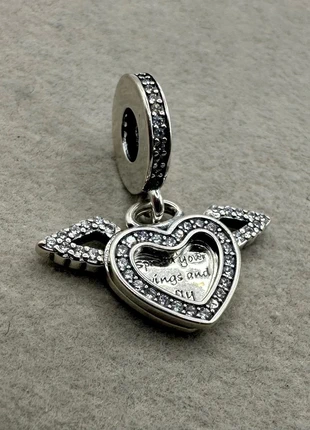 Spread Your Wings Heart Dangle Charm, brand: Charm, condition: Very good, £6.00, £7.00 includes Buyer Protection Pro