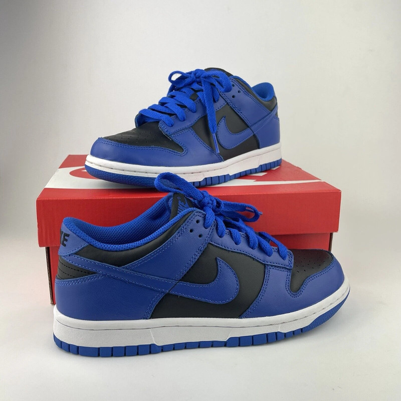 Nike Dunk Low GS Hyper Cobalt Blue Black | Vinted