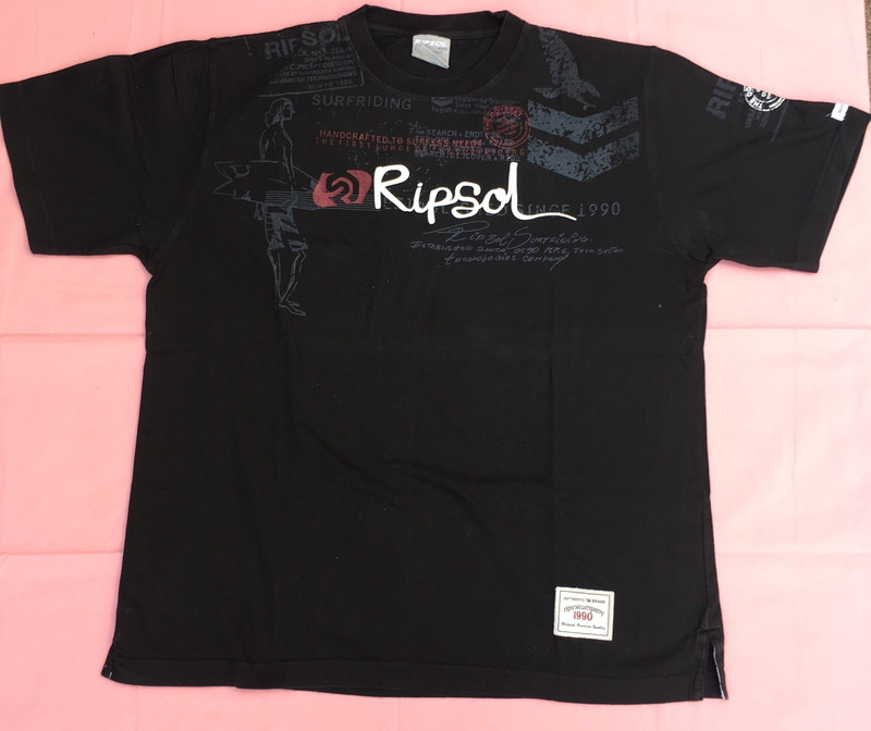 Tee shirt Ripsol noir Vinted