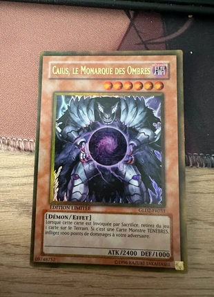 Calus, le monarque des ombres GLD2-FR033, marca: Yu-Gi-Oh!, estado: Como novo, €5.00, €5.95 inclui Proteção do Comprador