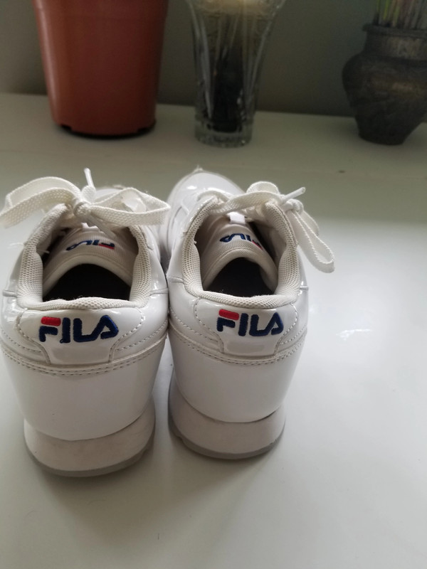 Fila blanche brillante sales