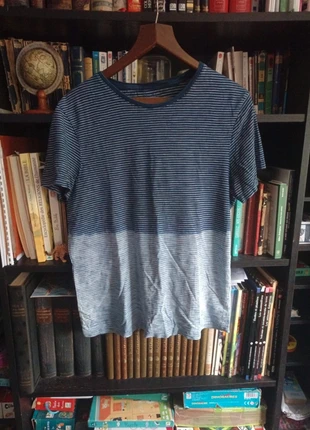 T-shirt manches courtes Jules bleu marine rayé taille M, marque: Jules, état: Très bon état, taille: M, 2,00 €, 2,80 € Protection acheteurs incluse